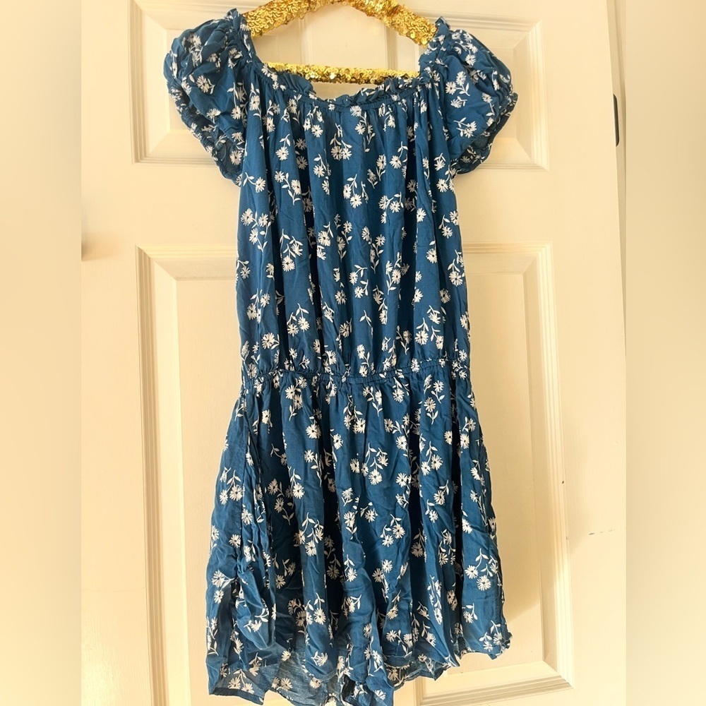Kate Spade Dandelion Floral Off-the-Shoulder Romper - Picture 5 of 7